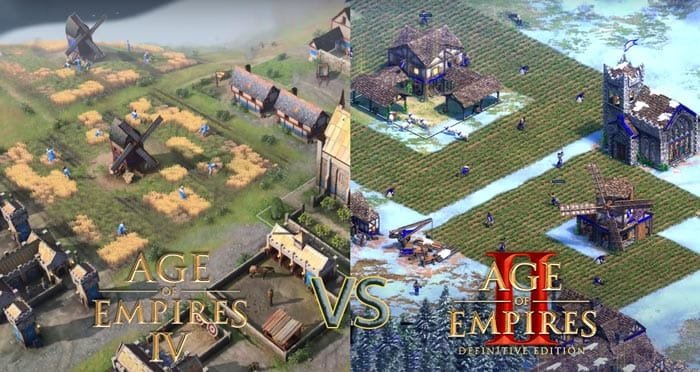 Age of Empires 4 vs 2