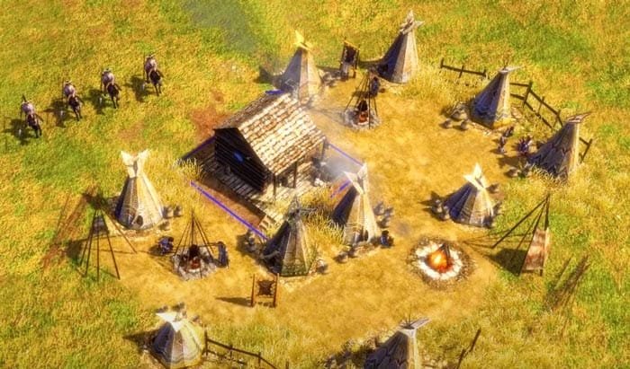 Civilización menor Cheyenne en Age of Empires III